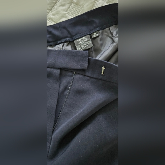 ๐ NWOT Classic Black Matching Suit Set Blazor And Pants ๐ - Picture 7 of 11